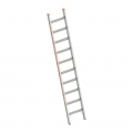 Anlegeleiter 1x10 Stuf. L2,65m ohne Traverse Layher 1042.010