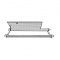 Bühne mit Durchstieg breit L1,90x0,65m FG 6576 Hymer 627624