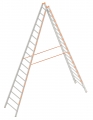 Stehleiter 2x18 Spr. SH4,20m Layher 1039.018