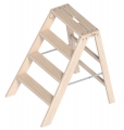Holz Stufentritt 1x4 Stuf. SH0,85m klappbar Layher 1055.004