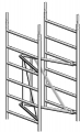 Zifa 75/6 Grundgerüst (Klapp-Rahmen) FG Z Layher 1300.006