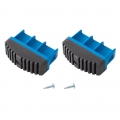 1 Paar Fußstopfen 77x25mm blau Stabilo Krause 211019